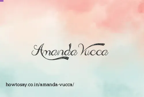 Amanda Vucca
