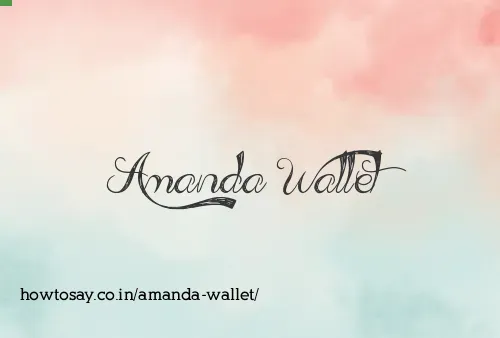 Amanda Wallet