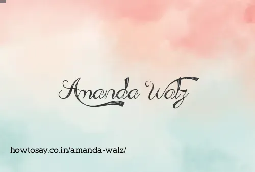 Amanda Walz