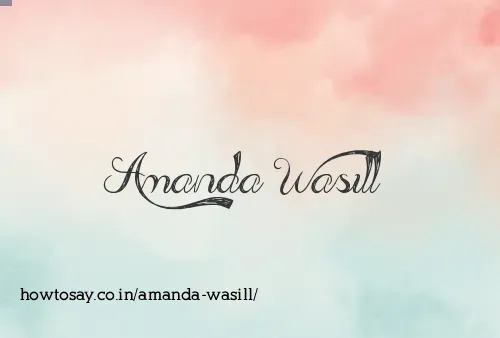 Amanda Wasill