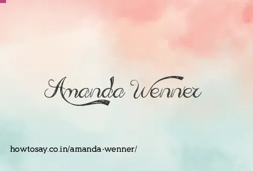 Amanda Wenner