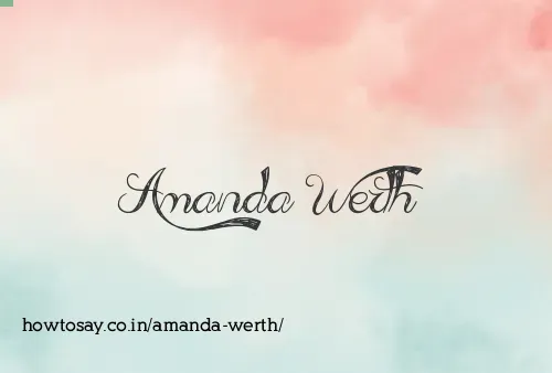 Amanda Werth
