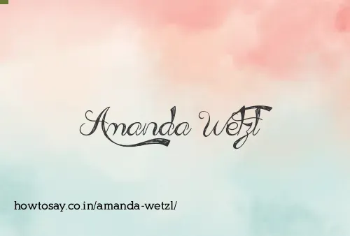 Amanda Wetzl