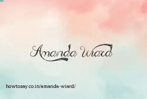 Amanda Wiard