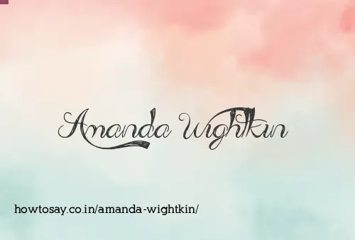 Amanda Wightkin