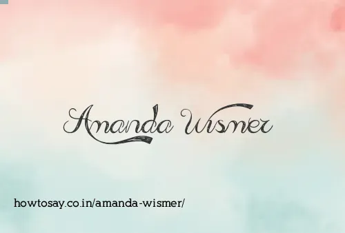 Amanda Wismer