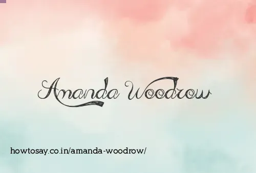 Amanda Woodrow