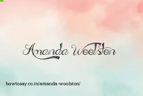 Amanda Woolston