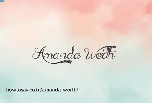 Amanda Worth