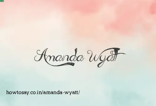 Amanda Wyatt