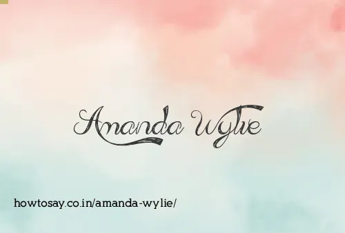 Amanda Wylie
