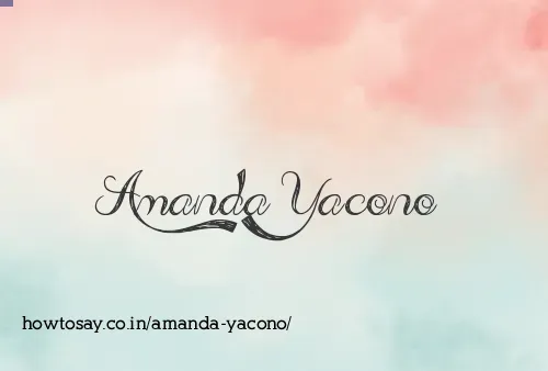 Amanda Yacono