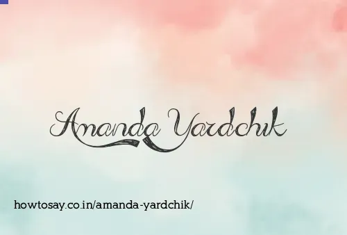 Amanda Yardchik