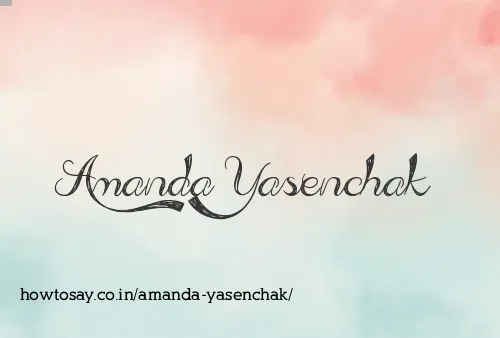 Amanda Yasenchak
