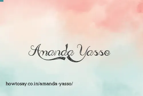 Amanda Yasso