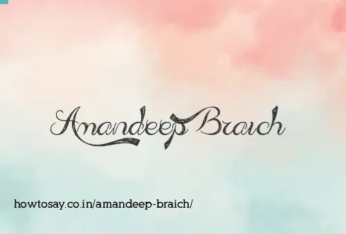 Amandeep Braich