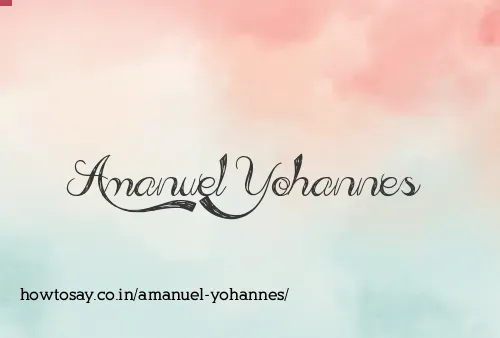 Amanuel Yohannes