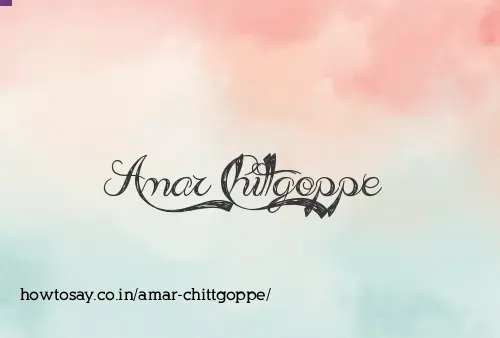 Amar Chittgoppe
