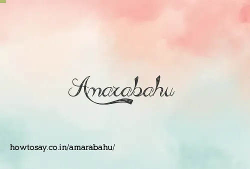 Amarabahu