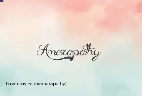 Amarapathy