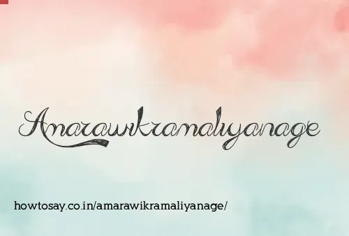 Amarawikramaliyanage