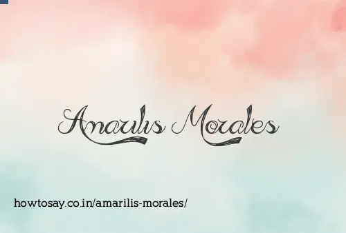 Amarilis Morales