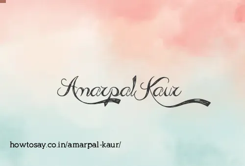 Amarpal Kaur