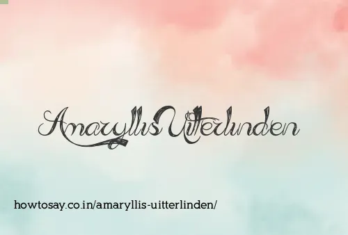 Amaryllis Uitterlinden