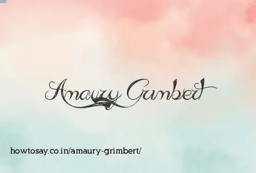 Amaury Grimbert