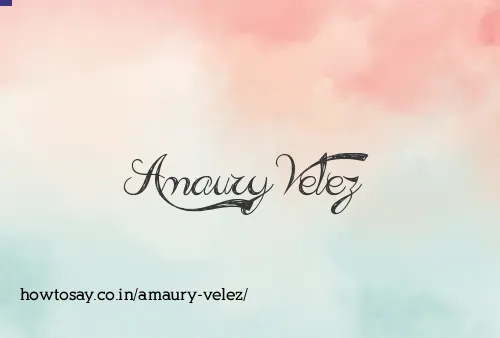 Amaury Velez