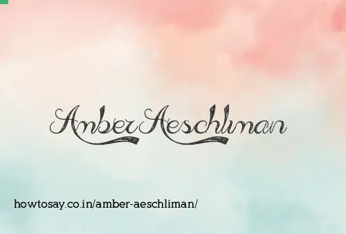 Amber Aeschliman