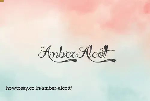 Amber Alcott