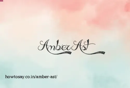 Amber Ast