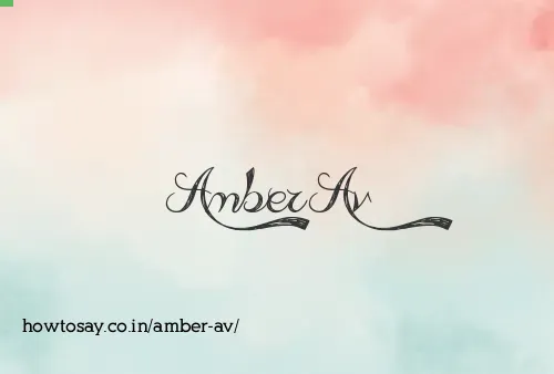 Amber Av