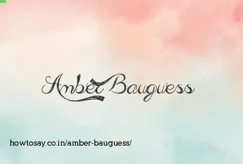 Amber Bauguess