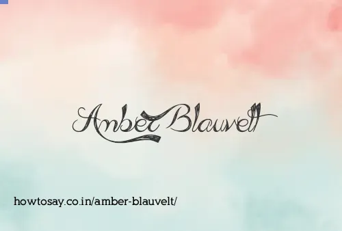 Amber Blauvelt