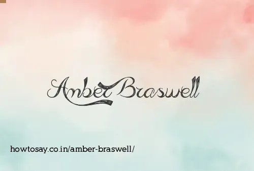 Amber Braswell