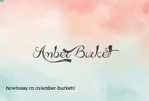 Amber Burkett