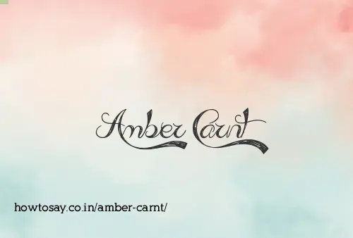 Amber Carnt