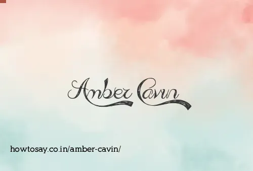 Amber Cavin