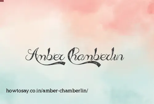 Amber Chamberlin