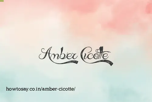 Amber Cicotte