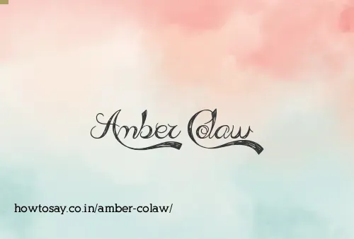 Amber Colaw