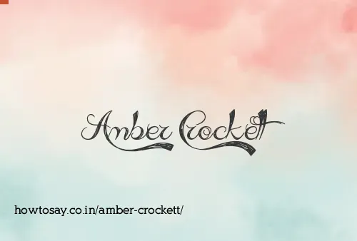 Amber Crockett