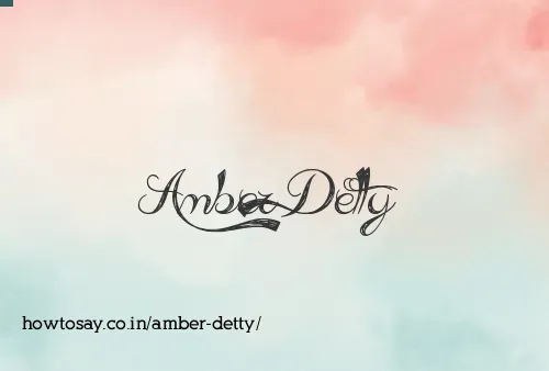 Amber Detty