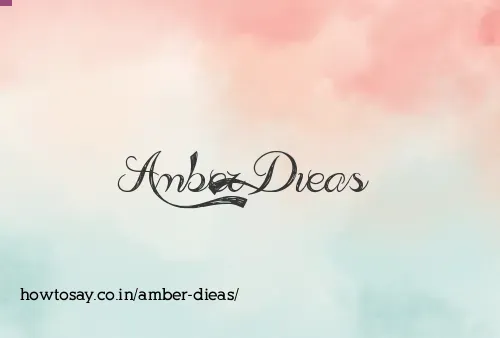 Amber Dieas