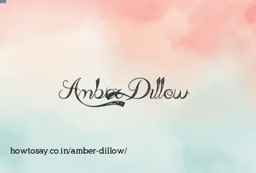 Amber Dillow