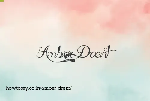 Amber Drent