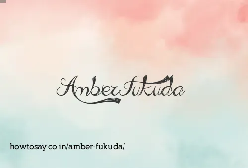 Amber Fukuda