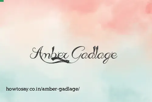 Amber Gadlage